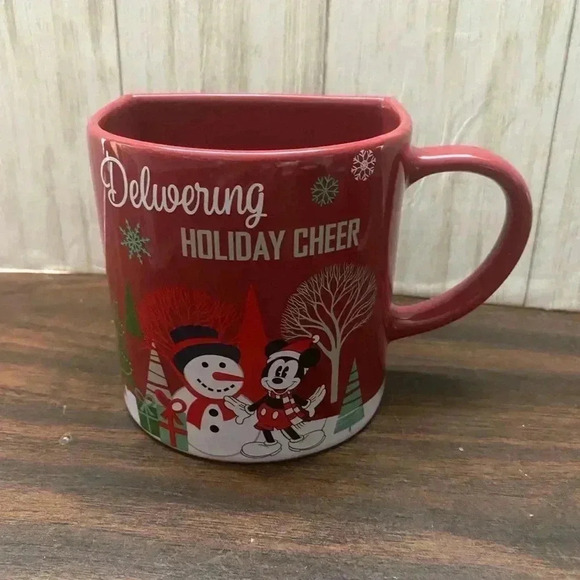 Disney Parks Mickey "Delivering Holiday Cheer"  Cookie Mugs (2pack) - Picture 3 of 5